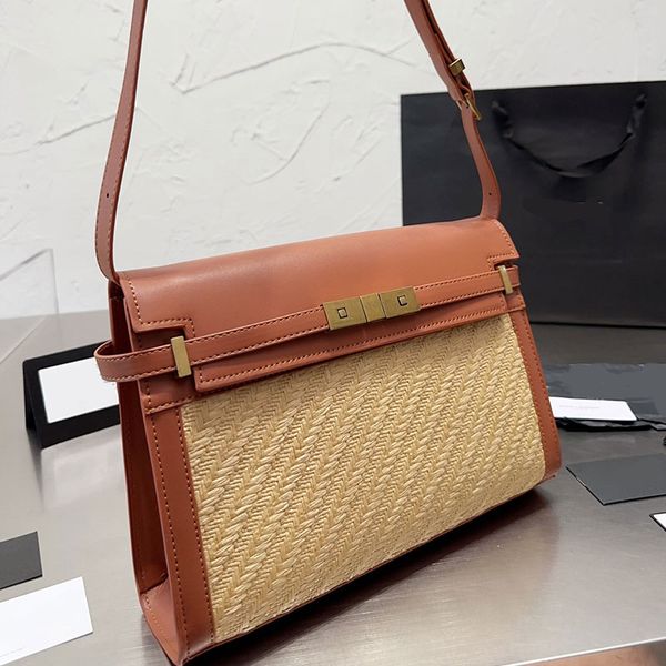 manhattan weave shoulder bag genuine leather fashion letter bronze hardware snap closure women flap handbags purse classic crossbody bags 29
manhattan weave shoulder bag genuine leather fashion letter bronze hardware snap closure women flap handbags purse classic crossbody bags 29