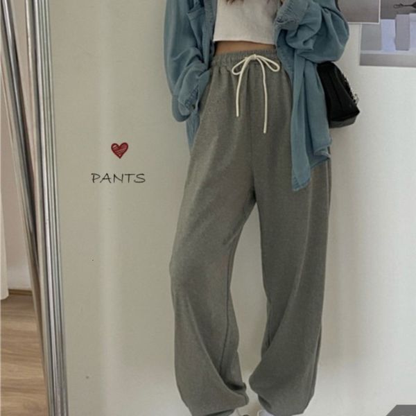 women's pants s gray sweatpants female spring autumn 2023 easing thin joker leisure movement type tall waist straight trousers 230828, Black;white
women's pants s gray sweatpants female spring autumn 2023 easing thin joker leisure movement type tall waist straight trousers 230828, Black;white