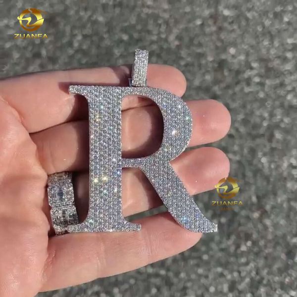 custom iced out pendant moissanite diamond sier vvs moissanite letter necklace pendant hip hop jewelry, Silver
custom iced out pendant moissanite diamond sier vvs moissanite letter necklace pendant hip hop jewelry, Silver