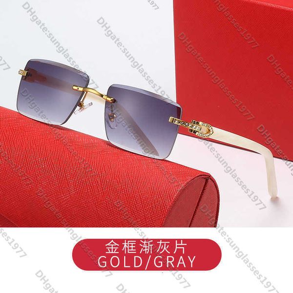 2023 new kajia diamond frameless trimmed sunglasses men's fashion plate leg women's glassesb5dn, White;black
2023 new kajia diamond frameless trimmed sunglasses men's fashion plate leg women's glassesb5dn, White;black