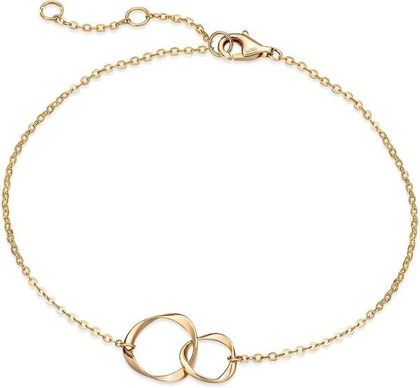 agvana 14k real gold necklace bracelet for women two interlocking eternity circles mother daughter necklace bracelet fine jewelry anniversar, Black
agvana 14k real gold necklace bracelet for women two interlocking eternity circles mother daughter necklace bracelet fine jewelry anniversar, Black