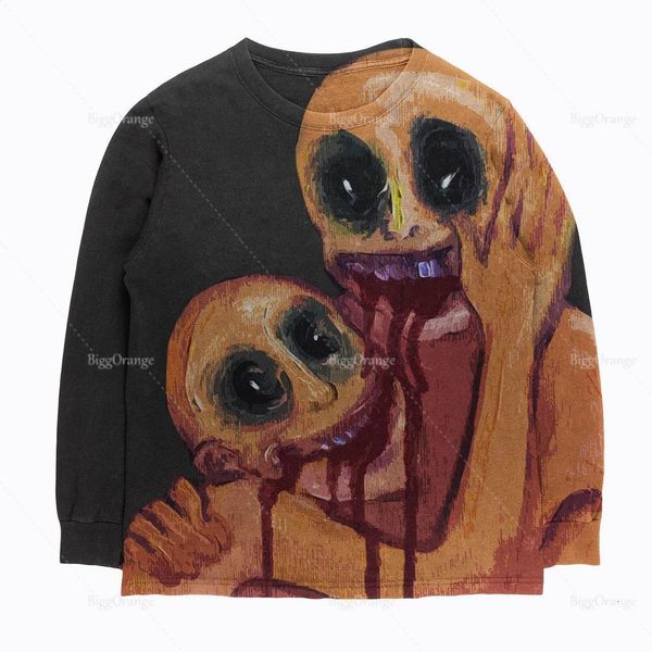 men's hoodies sweatshirts fashion horror skull personality print o neck y2k sweatshirt casual gothic costume punk sweater halloween emo, Black
men's hoodies sweatshirts fashion horror skull personality print o neck y2k sweatshirt casual gothic costume punk sweater halloween emo, Black