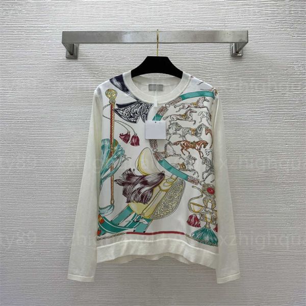 designer women sweaters womens knitted soft and comfortable silk fabric fashion printed long sleeve round neck knit sweater designer clothe, White;black
designer women sweaters womens knitted soft and comfortable silk fabric fashion printed long sleeve round neck knit sweater designer clothe, White;black