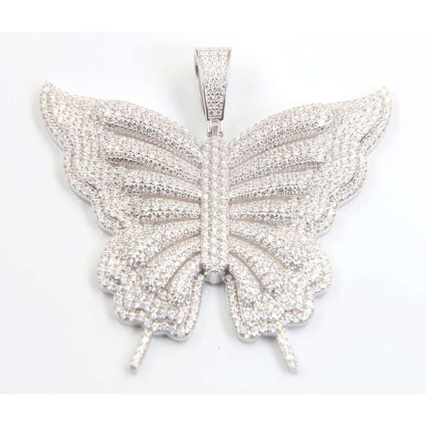 custom beautiful butterfly pendant s sier with moissanite cuban pendant pass diamond test hiphop mens jewelry, Silver
custom beautiful butterfly pendant s sier with moissanite cuban pendant pass diamond test hiphop mens jewelry, Silver
