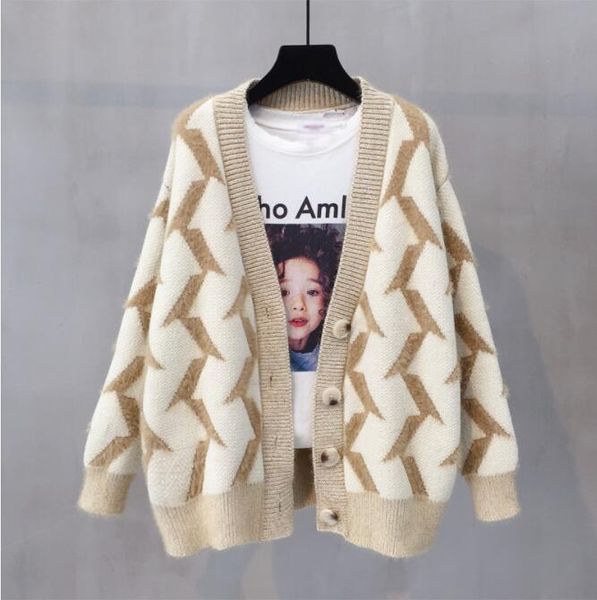 designer cardigan women sweater button up shirt classic letter print fashion regular casual long sleeve knit jacket sweater, White;black
designer cardigan women sweater button up shirt classic letter print fashion regular casual long sleeve knit jacket sweater, White;black