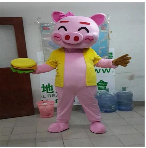 masquerade professional yellow coat pig mascot costume halloween xmas fancy party dress carnival adults cartoon character outfits suit, Red;yellow
masquerade professional yellow coat pig mascot costume halloween xmas fancy party dress carnival adults cartoon character outfits suit, Red;yellow