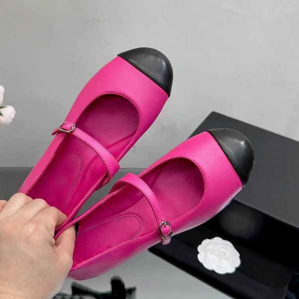 23ss lambskin womens dress shoes designer mary jane loafers ballet shoe retro round toes adjustable ankle buckle pumps leisure shoe ladies f, Black
23ss lambskin womens dress shoes designer mary jane loafers ballet shoe retro round toes adjustable ankle buckle pumps leisure shoe ladies f, Black