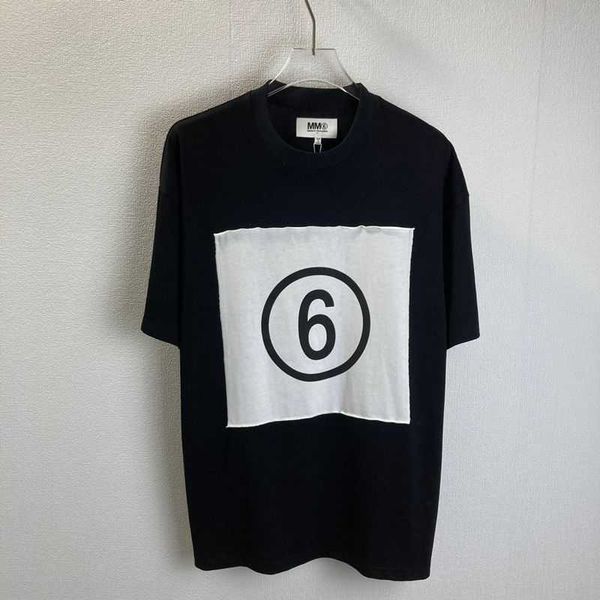 version designer t shirt short margielas mm6 high sleeved men's loose cut out embroidery number stitching letter niche trendy t-shirt f, White;black
version designer t shirt short margielas mm6 high sleeved men's loose cut out embroidery number stitching letter niche trendy t-shirt f, White;black