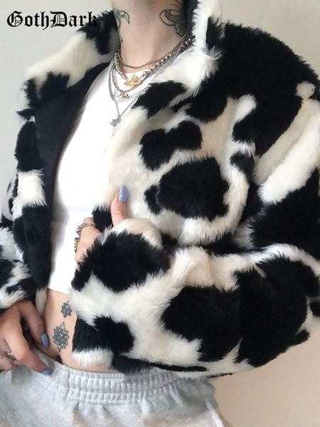 womens fur faux goth dark punk style gothic crop y2k coats fashion color block long sleeve women cardigan jackets warm streetwear 230828, Black
womens fur faux goth dark punk style gothic crop y2k coats fashion color block long sleeve women cardigan jackets warm streetwear 230828, Black