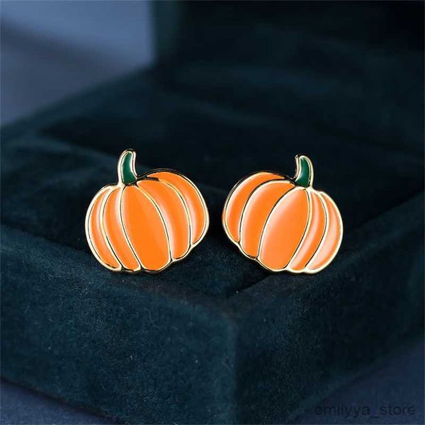 charm orange pumpkin head small earring female cute stud earrings for women gold color jewelry halloween's day gifts r230829, Golden
charm orange pumpkin head small earring female cute stud earrings for women gold color jewelry halloween's day gifts r230829, Golden