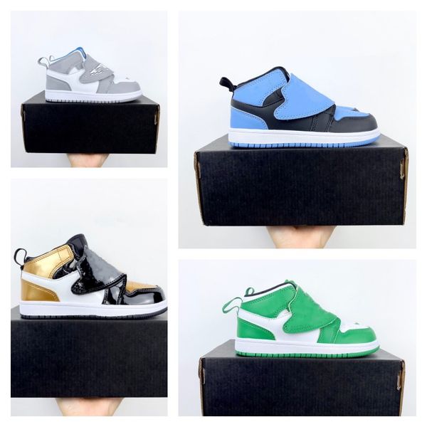 kids mid jumpman 1 1s basketball shoes jordam sky wing hook loop sneakers boys girls metallic gold unc patent blue running shoes baby toddle
kids mid jumpman 1 1s basketball shoes jordam sky wing hook loop sneakers boys girls metallic gold unc patent blue running shoes baby toddle