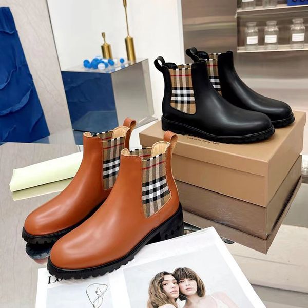 designer boots women's ankle boots martin boots leather brand fabric splicing outdoor fashion slim-fit simple style classic all-in-one, Black
designer boots women's ankle boots martin boots leather brand fabric splicing outdoor fashion slim-fit simple style classic all-in-one, Black