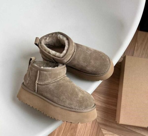 ultra mini boot designer woman platform snow boots australia fur warm shoes real leather chestnut ankle fluffy booties for women antelope co, Black
ultra mini boot designer woman platform snow boots australia fur warm shoes real leather chestnut ankle fluffy booties for women antelope co, Black