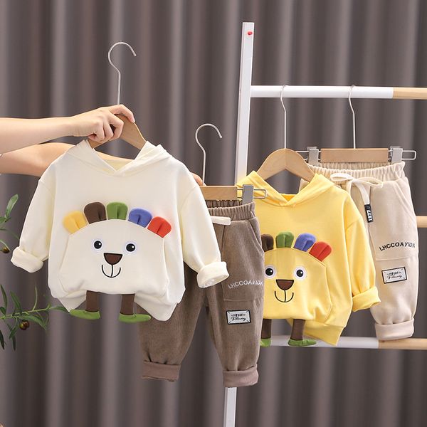 Baby Girls Sports Suit Children Clothing Sets Long Sleeve Hoodie Pants Spring Autumn Kids Boy Sportswear Outfits, Beige
Baby Girls Sports Suit Children Clothing Sets Long Sleeve Hoodie Pants Spring Autumn Kids Boy Sportswear Outfits, Beige