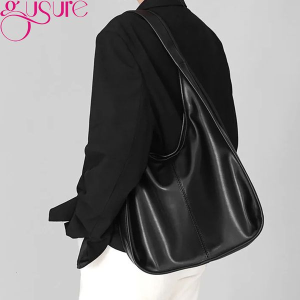 evening bags gusure retro fashion women shoulder bag pu leather underarm hobo for solid color handbags ladies travel shopper 230829
evening bags gusure retro fashion women shoulder bag pu leather underarm hobo for solid color handbags ladies travel shopper 230829