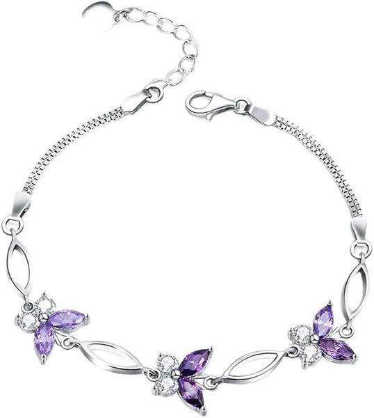 nieboa s925 sterling silver purple butterfly bracelets for women cute and charm wrist bracelets anniversary jewelry gift for women girls
nieboa s925 sterling silver purple butterfly bracelets for women cute and charm wrist bracelets anniversary jewelry gift for women girls