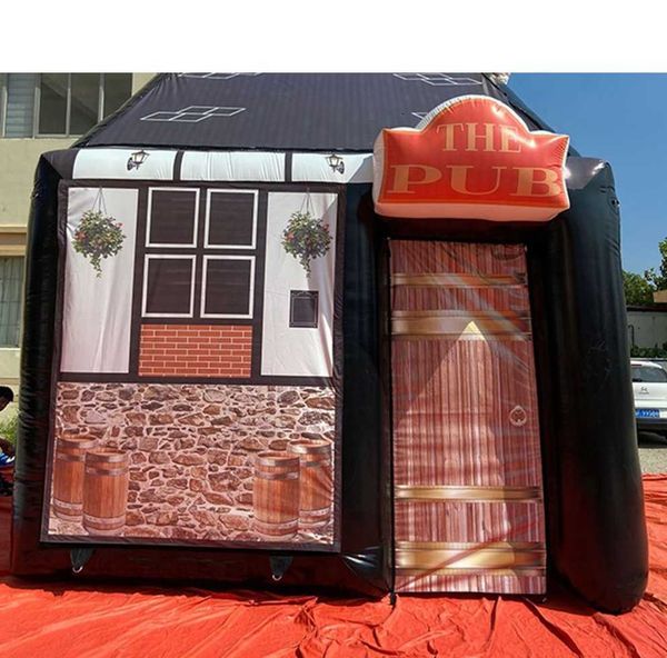 wholesale new arrival 6x4m 20x13ft inflatable pub with chimney movable house tent inflatables party bar for outdoor entertainment
wholesale new arrival 6x4m 20x13ft inflatable pub with chimney movable house tent inflatables party bar for outdoor entertainment