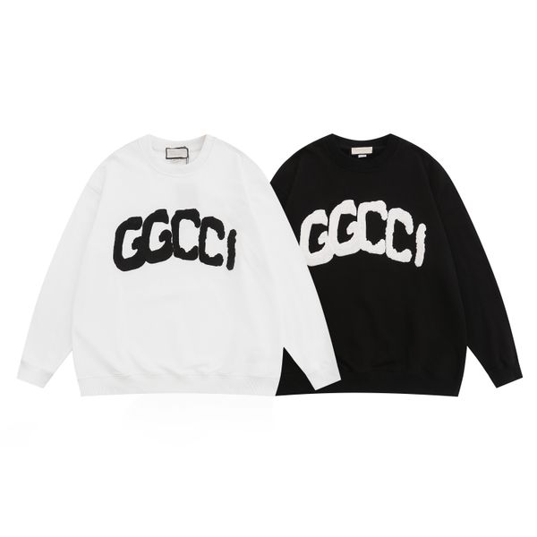 round neck sweater in autumn and winter is made of 420g double cotton wool sweater fabric os shoulder loose version with loose upper body ef, Black
round neck sweater in autumn and winter is made of 420g double cotton wool sweater fabric os shoulder loose version with loose upper body ef, Black