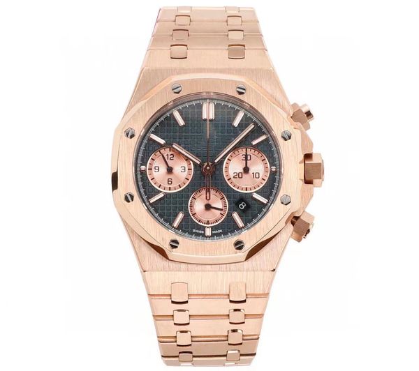 2023 new mens watch 7750 automatic chro nograph movement stainless steel 41mm atmospheric dial super luminous, Slivery;brown
2023 new mens watch 7750 automatic chro nograph movement stainless steel 41mm atmospheric dial super luminous, Slivery;brown