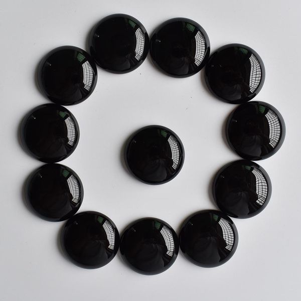 crystal wholesale 20pcs/lot good quality natural black onyx round cabochon beads 25mm for jewelry accessories making ing
crystal wholesale 20pcs/lot good quality natural black onyx round cabochon beads 25mm for jewelry accessories making ing