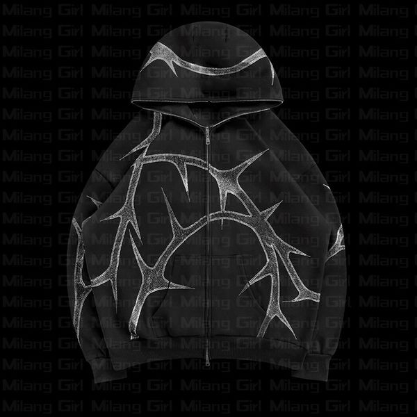 men's hoodies sweatshirts rhinestones zip hoodie sweatshirt zipper harajuku pullover grunge y2k clothing men women hip hop oversized st, Black
men's hoodies sweatshirts rhinestones zip hoodie sweatshirt zipper harajuku pullover grunge y2k clothing men women hip hop oversized st, Black
