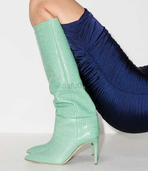 boots classic print leather microfiber pointy toe knee high women boots elegant party shoes autumn winter warm slip on long boots l0829, Black
boots classic print leather microfiber pointy toe knee high women boots elegant party shoes autumn winter warm slip on long boots l0829, Black