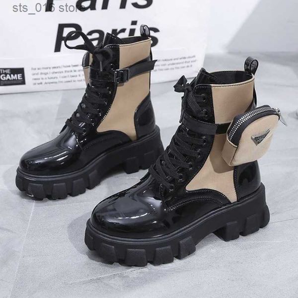 boots new botas women motorcycle ankle boots wedges female lace up platforms spring black leather oxford shoes women botas mujer bag t230829
boots new botas women motorcycle ankle boots wedges female lace up platforms spring black leather oxford shoes women botas mujer bag t230829