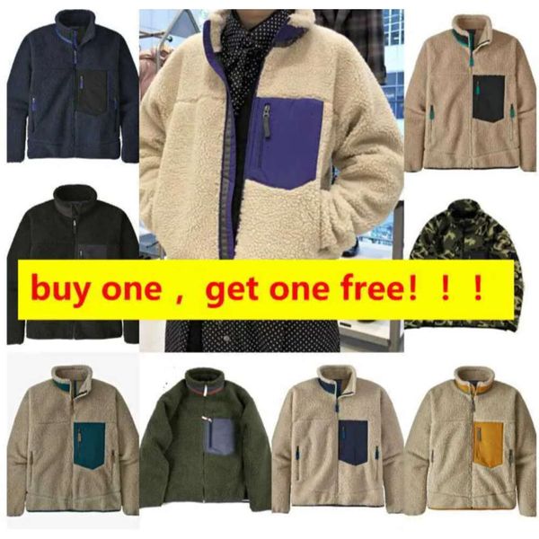 s men fleece jacket classic retro mens thick warm down designer models lamb cashmere stand collar couple winter coats mx775, Black
s men fleece jacket classic retro mens thick warm down designer models lamb cashmere stand collar couple winter coats mx775, Black