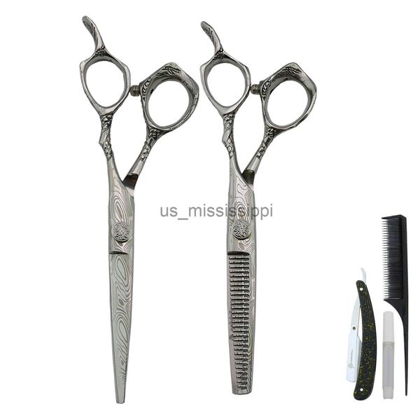 scissors shears 6" damascus hair cutting scissors thinning shears professional hairdressing scissors kit barber accessories salon hair
scissors shears 6" damascus hair cutting scissors thinning shears professional hairdressing scissors kit barber accessories salon hair