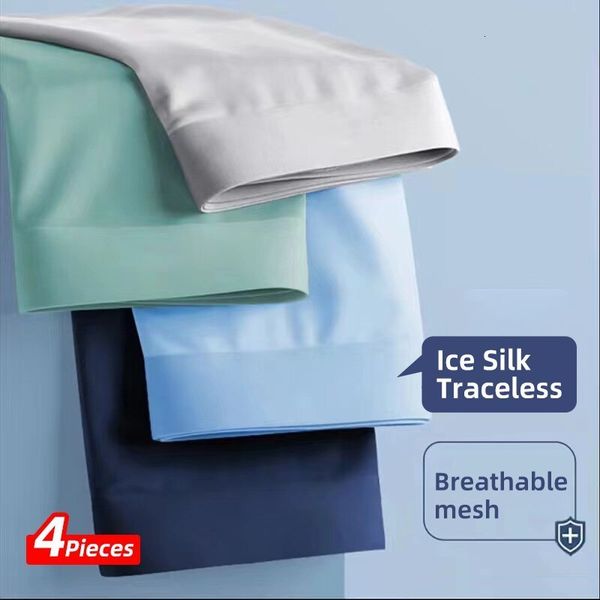 underpants 4 pieces men ice silk boxer shorts underwear color mixing xl xxl 3xl smooth cool ventilate fashion fitness sports 230828, Black;white
underpants 4 pieces men ice silk boxer shorts underwear color mixing xl xxl 3xl smooth cool ventilate fashion fitness sports 230828, Black;white