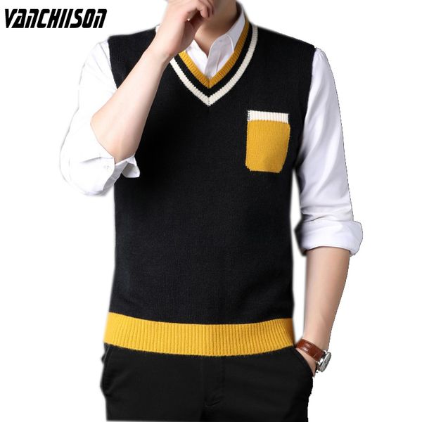 mens sweaters brand knit tank jumpers pocket casual basic sweater pullover sleeveless young men for autumn winter v neck fashion tujjh27 230, White;black
mens sweaters brand knit tank jumpers pocket casual basic sweater pullover sleeveless young men for autumn winter v neck fashion tujjh27 230, White;black