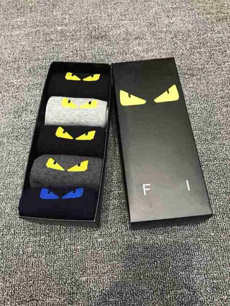 designer luxury mid tube socks fashion mens and womens casual cotton sock breathable small monster eye print 5 pair socks ef5n, Black
designer luxury mid tube socks fashion mens and womens casual cotton sock breathable small monster eye print 5 pair socks ef5n, Black