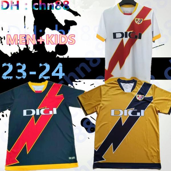 23 24 rayo vallecano falcao r.d.t soccer jerseys palazon garcia sanchez martin trejo ciss montiel lejeune 2023 2024 home away men kids kits, Black;yellow
23 24 rayo vallecano falcao r.d.t soccer jerseys palazon garcia sanchez martin trejo ciss montiel lejeune 2023 2024 home away men kids kits, Black;yellow