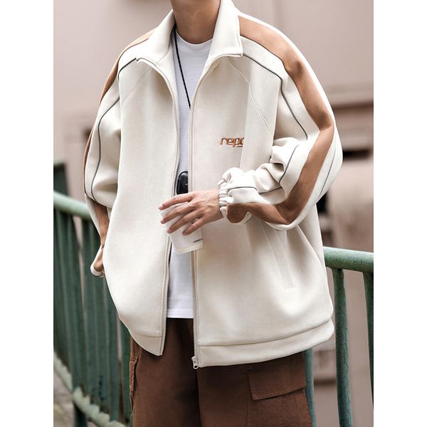 mens jackets jacket spring and autumn standing collar coat loose deer fur casual large 5xl 230829, Black;brown
mens jackets jacket spring and autumn standing collar coat loose deer fur casual large 5xl 230829, Black;brown