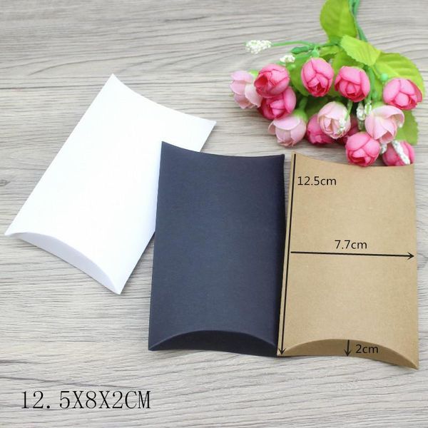 boxes 50pc 4size gifts box vintage kraft white gifts pillow box black paper party suppiles wrapping jewelry package box, Black;white
boxes 50pc 4size gifts box vintage kraft white gifts pillow box black paper party suppiles wrapping jewelry package box, Black;white