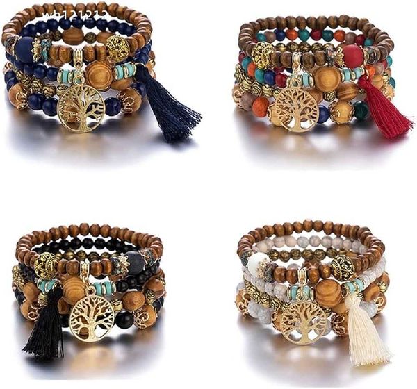4 sets bohemian stretch beads bracelets multilayer evil eye hamsa hand bracelet boho charms stretch stackable bracelet handmade multicolor c, Silver
4 sets bohemian stretch beads bracelets multilayer evil eye hamsa hand bracelet boho charms stretch stackable bracelet handmade multicolor c, Silver