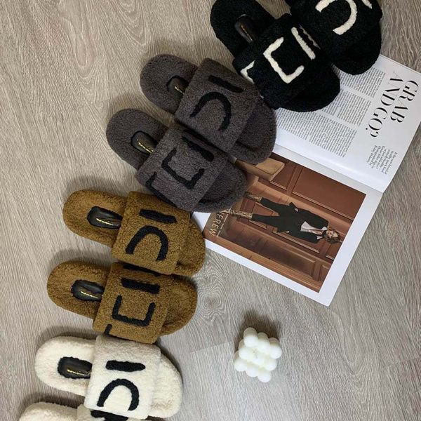 luxury slide designer fashion women wool sandals warm comfort slippers woman slipper shoes autumn winter slides scuffs sandal size 35-42, Black
luxury slide designer fashion women wool sandals warm comfort slippers woman slipper shoes autumn winter slides scuffs sandal size 35-42, Black