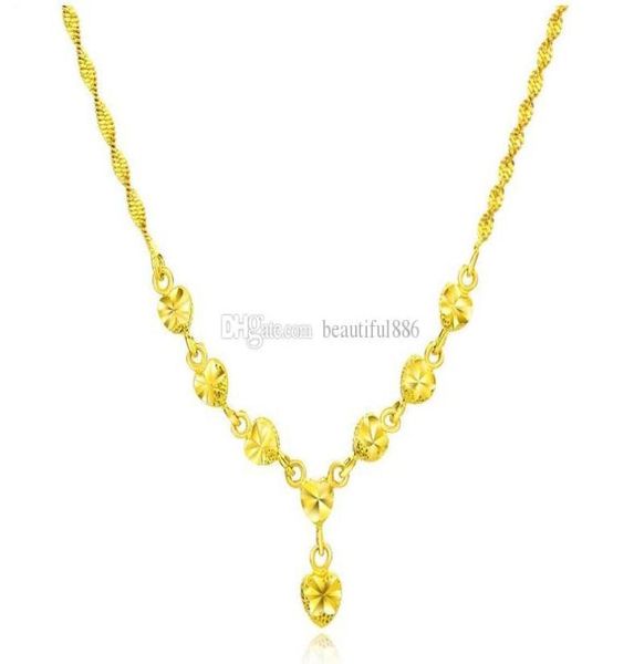 new luxury gold color women necklace heart design ladies link chain jewelry accessories necklaces female romantic wedding pendant 2357613, Silver
new luxury gold color women necklace heart design ladies link chain jewelry accessories necklaces female romantic wedding pendant 2357613, Silver