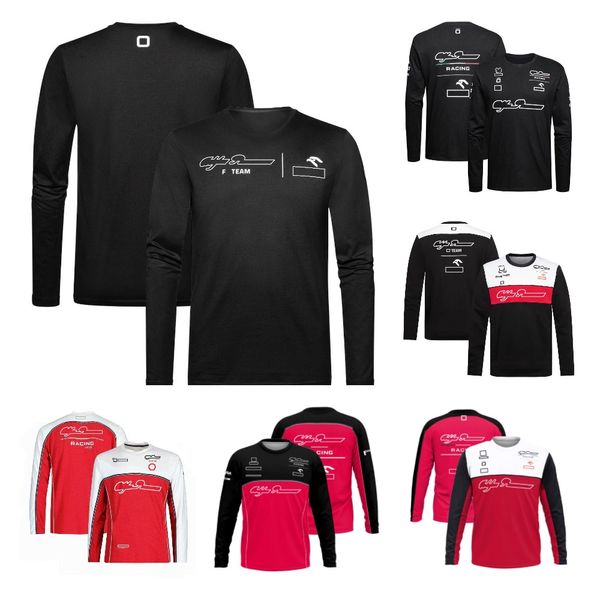 f1 team uniform new long-sleeved driver t-shirt men's plus-size racing series sports t-shirt logo can be customized.
f1 team uniform new long-sleeved driver t-shirt men's plus-size racing series sports t-shirt logo can be customized.