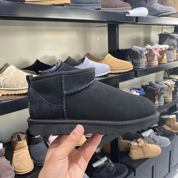 boots 2023 real sheepskin wool low cut warm fur shoes snow man and women platform winter short for ladies 230830, Black
boots 2023 real sheepskin wool low cut warm fur shoes snow man and women platform winter short for ladies 230830, Black