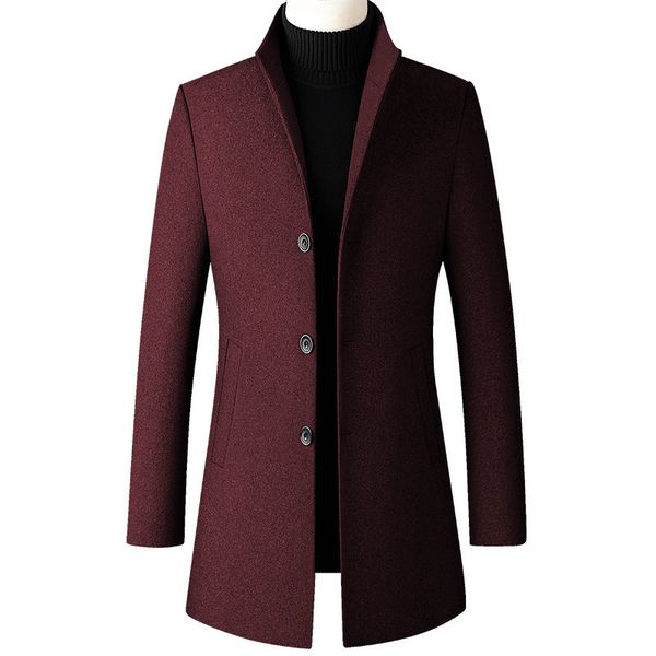 mens wool blends men long trench coats cashmere winter jackets autumn male business casual size 4xl 230829, Black
mens wool blends men long trench coats cashmere winter jackets autumn male business casual size 4xl 230829, Black