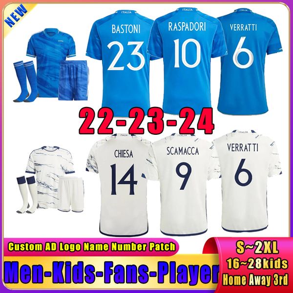 22 23 24 new italys 125th bonucci barella pinamonti fans player soccer jerseys national team european cup r. baggio football shirt home away, Black;yellow
22 23 24 new italys 125th bonucci barella pinamonti fans player soccer jerseys national team european cup r. baggio football shirt home away, Black;yellow