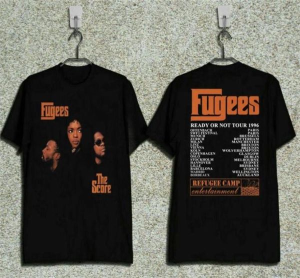 men039s tshirts fugees the score ready or not concert tour tshirt t shirtmen039s3820600, White;black
men039s tshirts fugees the score ready or not concert tour tshirt t shirtmen039s3820600, White;black