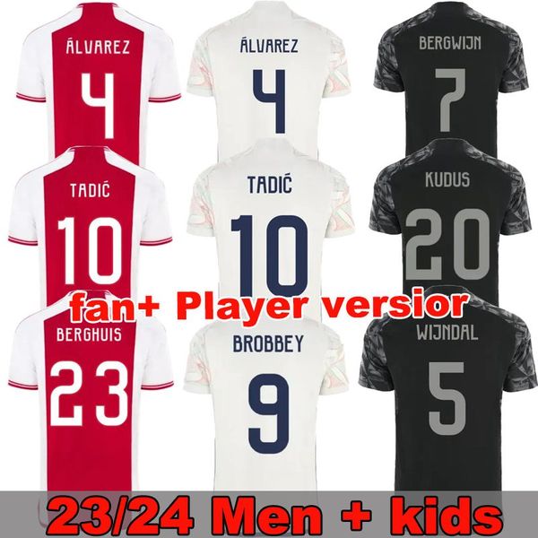 23 24 soccer jerseys tadic brobbey berghuis black marley kit klaassen bergwijn cruyff 2023 2024 home away football shirt men kids kit unifor, Black;yellow
23 24 soccer jerseys tadic brobbey berghuis black marley kit klaassen bergwijn cruyff 2023 2024 home away football shirt men kids kit unifor, Black;yellow
