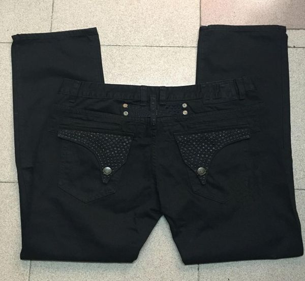 fashion mens jeans with all black crystals studs on pockets cover soft denim pants men straight jean trousers gold wings clips zip4768677, Blue
fashion mens jeans with all black crystals studs on pockets cover soft denim pants men straight jean trousers gold wings clips zip4768677, Blue
