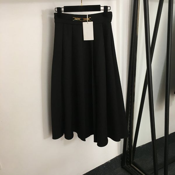 waist chain dress classic high waist dresses female luxury skirts 2 colors street style dress personality long skirts, Black
waist chain dress classic high waist dresses female luxury skirts 2 colors street style dress personality long skirts, Black