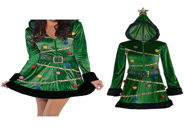 casual dresses women christmas tree dress hooded sequin dance costume with belt pompom1912301, Black;gray
casual dresses women christmas tree dress hooded sequin dance costume with belt pompom1912301, Black;gray