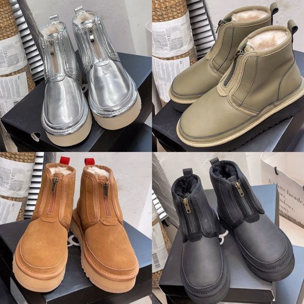 2023 neumel platform zip boots classic mini ankle snow boot sheepskin shearling plush fluffy dealworld women australia tazz tasman winter wa, Black
2023 neumel platform zip boots classic mini ankle snow boot sheepskin shearling plush fluffy dealworld women australia tazz tasman winter wa, Black