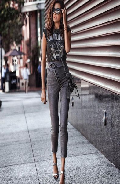 streetwear high waist ankle length jeans bodycon woman 2019 autumn elastic multibutton gary pencil denim pants women mom jeans6529743, Blue
streetwear high waist ankle length jeans bodycon woman 2019 autumn elastic multibutton gary pencil denim pants women mom jeans6529743, Blue