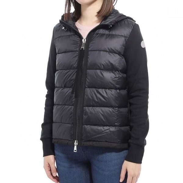 winter fashion designer women down jacket arm badge knit jacket women hooded knitted jacket size s, Black
winter fashion designer women down jacket arm badge knit jacket women hooded knitted jacket size s, Black